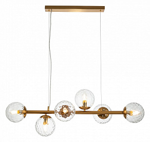 Подвесная люстра Indigo Cocoon 11008/6P Brass