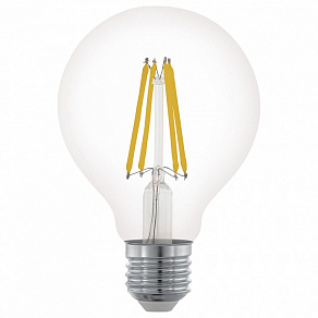 Лампа светодиодная [поставляется по 10 штук] Eglo Clear E27 6Вт 2700K 11702