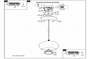 Подвесной светильник Eglo Petto 1 94246