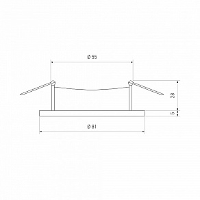 Встраиваемый светильник Elektrostandard 9210 a030077