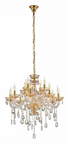 Подвесная люстра LUMINA DECO Eliza LDP 7025-8+4 GD