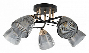 Потолочная люстра Arte Milano AMALFI-322610 322610/5 BK+FG