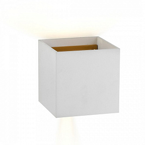Накладной светильник AM-Group AM11 AM113-2X5W WH+GL