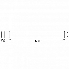 Накладной светильник Lightstar Fiume 810547CCT