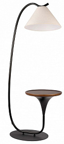 Стол журнальный с торшером Loft it Charlotte 10568F Black