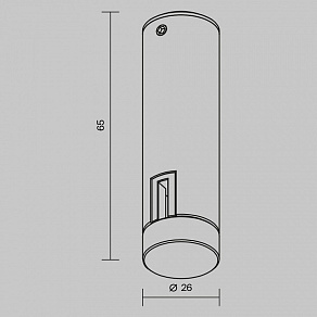 Основание на штанге Maytoni Flexity TRA200C-11B