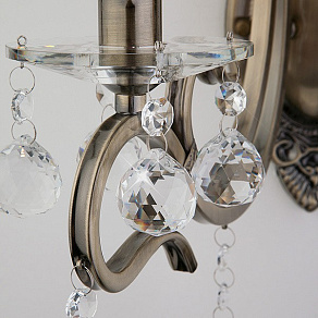 Бра Eurosvet Ernin 12505/2 античная бронза Strotskis