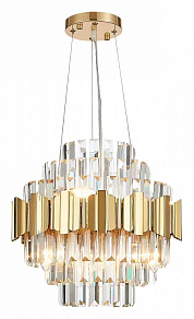Подвесная люстра Natali Kovaltseva Ruby RUBY 81442/6C GOLD