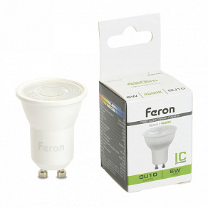 Лампа светодиодная Feron LB-272 GU10 5Вт 4000K 51219