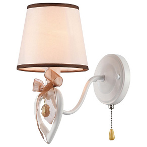 Бра Eurosvet 60066 60066/1 белый/коричневый