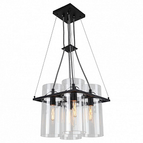 Подвесная люстра Arte Lamp Piatto A8586SP-4BK