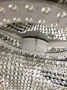 Потолочная люстра Bohemia Ivele Crystal 1932 19321/55IV/LED-DIM Ni