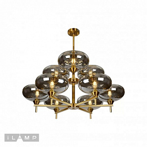 Люстра на штанге iLamp Rivoli 6607/9 GD