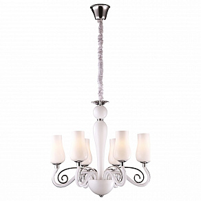 Подвесная люстра Arte Lamp Biancaneve A8110LM-6WH
