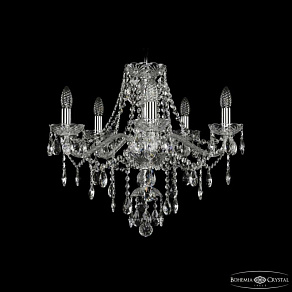 Подвесная люстра Bohemia Ivele Crystal 1415 1415/5/200 Ni