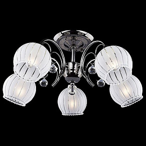 Люстра на штанге Eurosvet 7725 7725/5 черный жемчуг