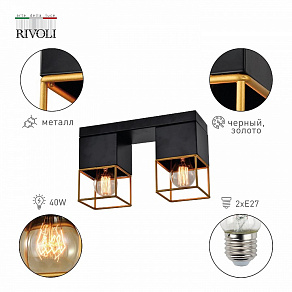 Накладной светильник Rivoli Nadin Б0053056