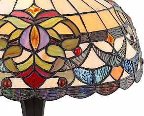 Настольная лампа декоративная Globo Tiffany 17004T2