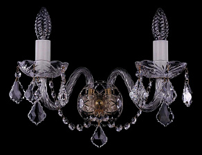Бра Bohemia Ivele Crystal 1400 1402B/2/195XL/Pa/Leafs