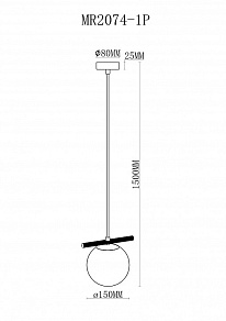Подвесной светильник MyFar Francis MR2074-1P