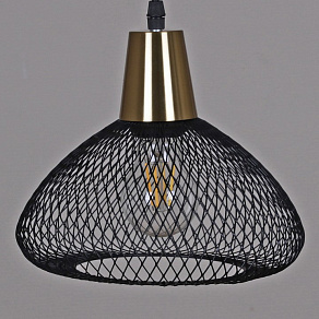 Подвесная люстра Reluce  03204-3.9-03 BK+COPPER