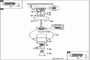 Подвесной светильник Eglo ПРОМО Bolsano 92761