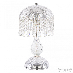 Настольная лампа декоративная Bohemia Ivele Crystal 1478 14781L1/22 Ni