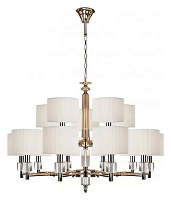 Подвесная люстра iLamp Alexa P2404-10+5 Nickel