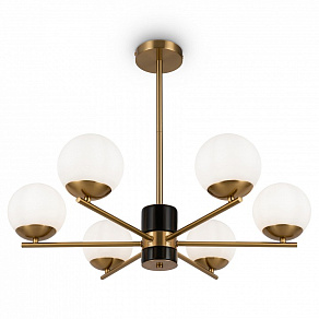 Люстра на штанге Freya Marble FR5230PL-06BS