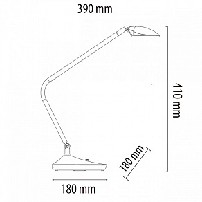 Настольная лампа офисная DeMarkt Гэлэкси 15 632035901