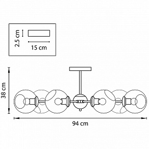 Люстра на штанге Lightstar Beta 785067