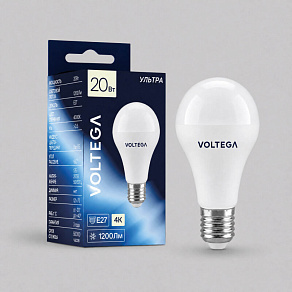 Лампа светодиодная Voltega Simple E27 20Вт 4000K 3041