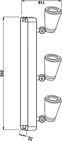 Спот Deko-Light Leporis Linear 348081