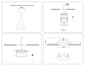 Встраиваемый светильник Ambrella Light TN TN6755