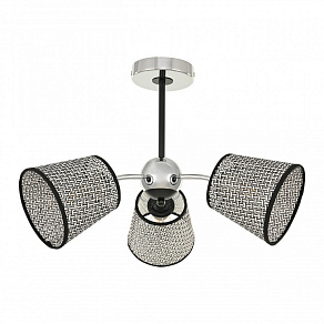 Люстра на штанге Arte Milano Napoli-320007 320007/3 CR.BK