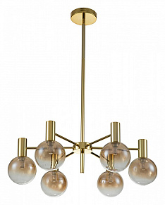 Люстра на штанге Indigo Collana 13015/6R Gold