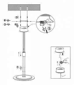 Подвесной светильник Globo Dario 15818