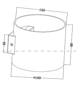 Бра Maytoni Rond C066WL-01B