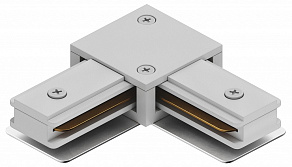 Соединитель угловой L-образный для треков Hesby Lighting Skylite 0030