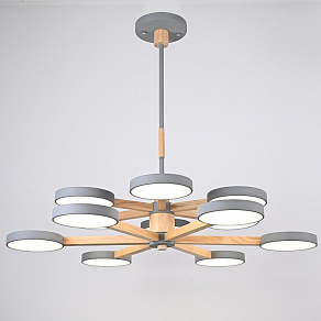 Люстра на штанге Imperiumloft TURNA Gray TURNA-DBL01