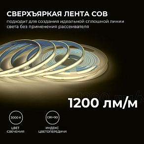 Лента светодиодная Apeyron Electrics  00-489