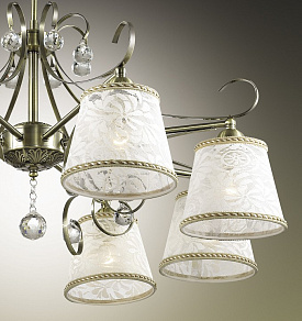 Люстра на штанге Odeon Light Poloma 2918/8C
