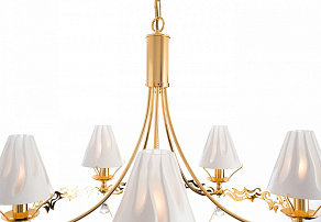 Подвесная люстра Arte Lamp Fuji A1626LM-5GO