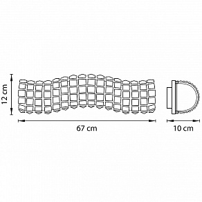 Накладной светильник Lightstar Onda 741644