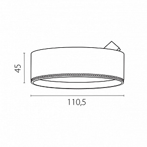 Плафон металлический Lightstar Alta Pro 215637