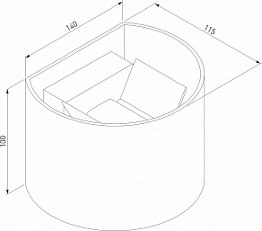 Накладной светильник Elektrostandard Blade 1518 TECHNO LED