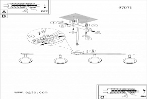 Спот Eglo ПРОМО Karystos 97071