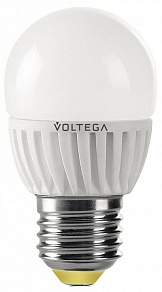 Лампа светодиодная Voltega Globe E27 7Вт 4000K 4696