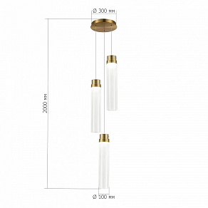 Подвесной светильник ST-Luce Champagne SL6236.303.03