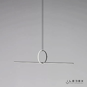 Подвесной светильник iLedex Zoom 10339P/A2-35W-3000K BK-WH